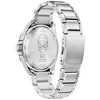 Citizen Marvel Eco-Drive featuring Spider Man 3-hand Silver Tone Blue Leather Strap - 4 of 4