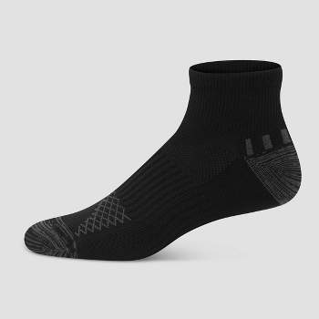 Hanes Premium Men's Performance Ankle Socks 6pk - 6-12
