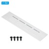 Unique Bargains Aluminum Rectangle Mesh with Mounting Screw Cabinet Air Vent Cover - 3 of 4