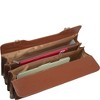 Amerileather APC Modern Attaché Leather Executive Brief (#2891-02) (Dark Brown) - 2 of 4