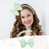 Unique Bargains Bow Headband Fashion Cute Polyester Hairband for Teenager 5.9x4.4 Inch - 2 of 4