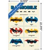 Trends International DC Comics Batman: 85th Anniversary - The Batmobiles Logos Unframed Wall Poster Prints - 3 of 4