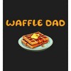 Waffle Dad Dad Jokes for Father's Day Adult Long Sleeve Hoodie - 2 of 2