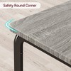 Dining Table for 4, Small Table and Chairs Set of 4, Dinette Set for4, Square Dinner Table Set, 5 Piece Kitchen & Dining Room Sets for Small Space - 3 of 4