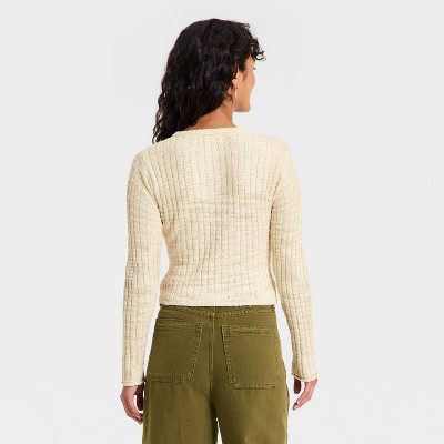 Women's Rib Cardigan - Universal Thread