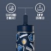 NBA Memphis Grizzlies 14oz Kids Stainless Steel Water Bottle With Straw Lid and Flexible Handle - 4 of 4
