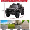 Garvee 12V Kids Ride-On Truck – Electric Silverado Trail Boss with Remote Control, MP3/Bluetooth, LED Lights & Suspension - 4 of 4