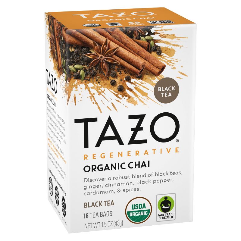 Tazo Regenerative Organic Tea - 16ct, 4 of 16