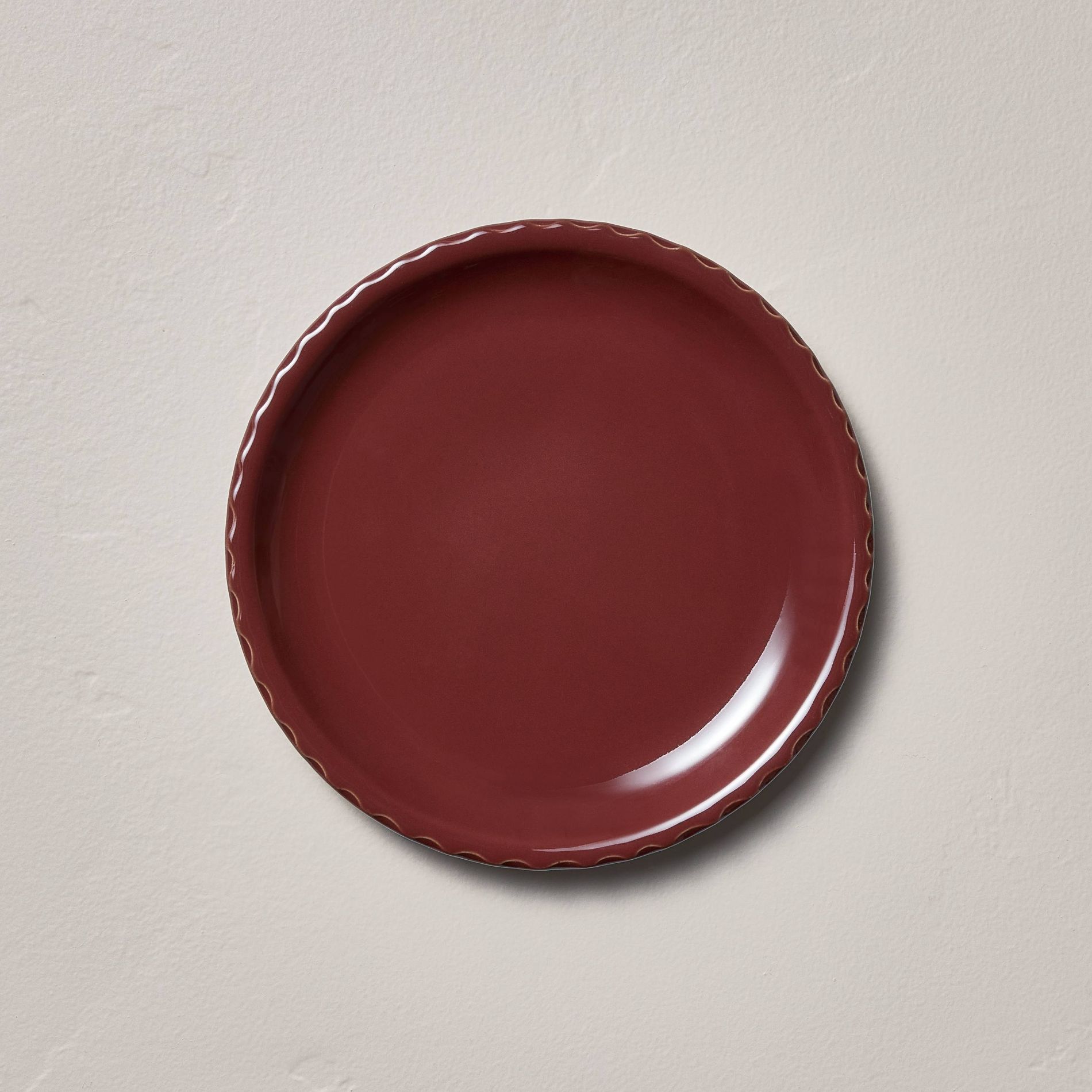 8.5" Pinched Edge Stoneware Salad Plate - Hearth & Hand™ with Magnolia