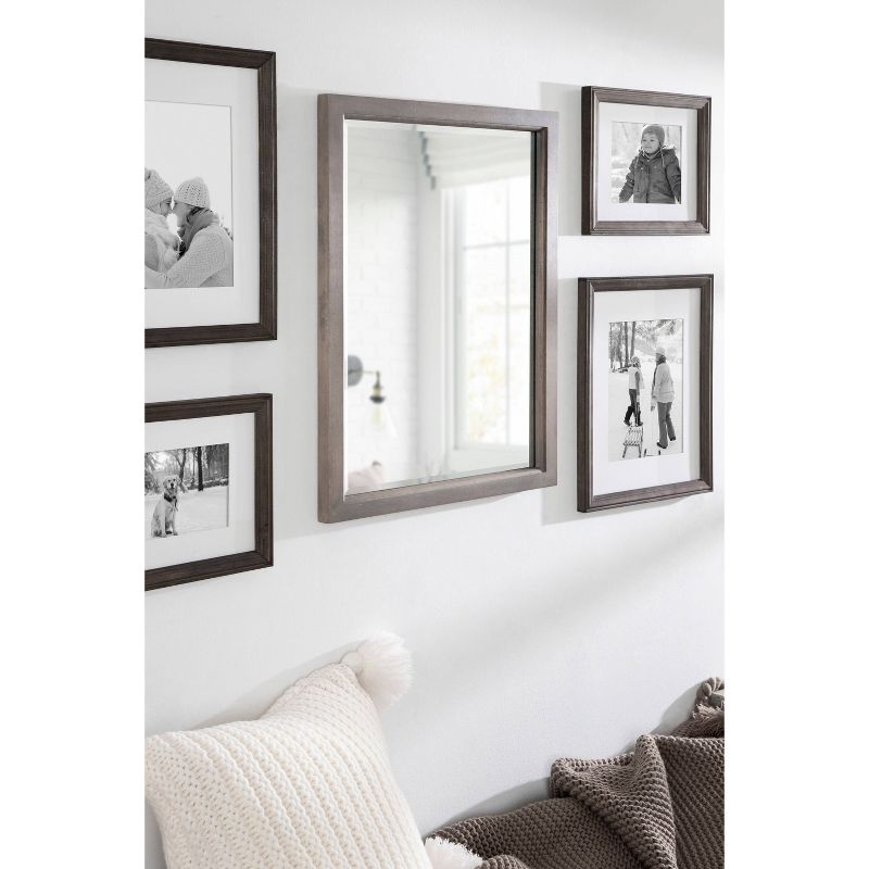 18&#34; x 24&#34; Hogan Wood Framed Decorative Wall Mirror Gray - Kate &#38; Laurel All Things Decor, 6 of 9