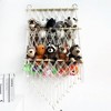 Stuffed Animal Storage Hammock Toy Hammock Net 2-layer Wood Plush Toys Holder Hanging Toy Organizer Wall Hanging Mesh Net for Nursery Play Room - 2 of 4
