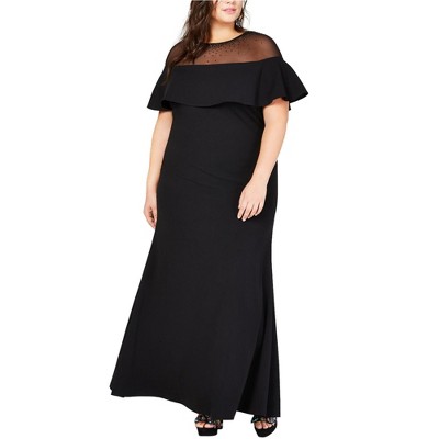 Calvin Klein Womens Embellished Gown Dress