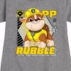 - Paw Patrol - Rubble Graphic Graphic Short Sleeve Fleece Dress - 2 of 4