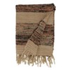 Saro Lifestyle Striped Throw, 50x60 inches, Beige - 2 of 4