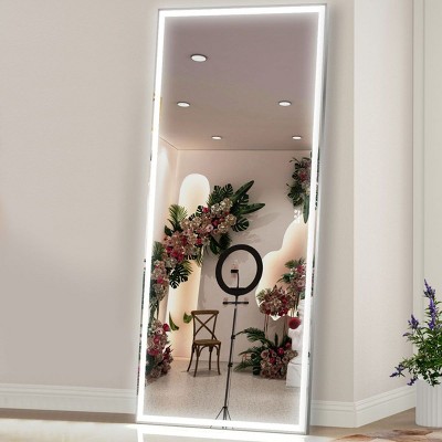 Oversized Smart Mirror,Bathroom Mirrors With Lights,LED Mirrors With 3 Color Modes,Vanity Mirror With Lights,Full Length Mirror-The Pop Home