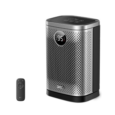 NRG 1500W Wi-Fi Oil Filled Radiator Heater - LCD Display, Timer, Adjustable Thermostat (Black)