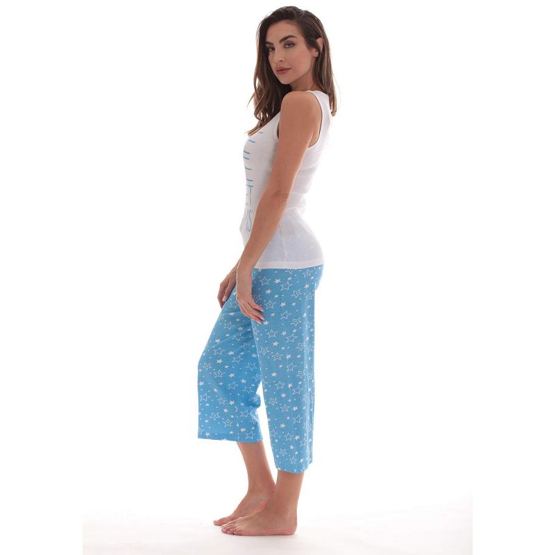 Just Love 100% Cotton Capri and Pant Sets Women Sleepwear - PJ Set, 2 of 4