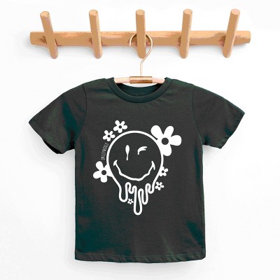 The Juniper Shop SmileyWorld Melting Outline Youth Short Sleeve Tee
