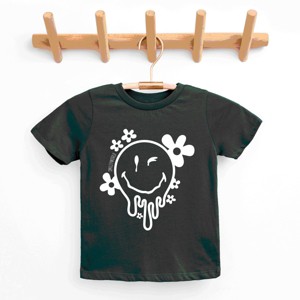 The Juniper Shop SmileyWorld Melting Outline Youth Short Sleeve Tee - 1 of 4