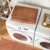 TOWN & COUNTRY BASICS Pax Herringbone Textured Solid Everwash Washable Area Rug - 4 of 4