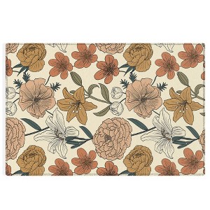 Emanuela Carratoni Spring Floral Mood Rug - Deny Designs - 1 of 3