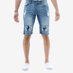 X RAY Jeans Mens Denim Jean Shorts Slim Fit Stretch Casual Knee Legth Hem 12" Inseam - 1 of 4