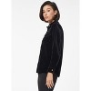Jones New York Button-Front Velour Utility Shirt - 2 of 3