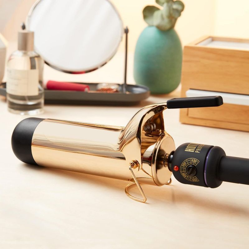 Hot Tools Pro Artist 24K Gold Curling Iron | Long Lasting, Defined Curls (1-1/2 in), 5 of 7