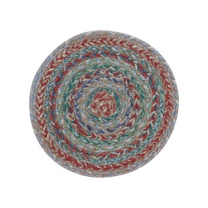 Multi Jute Trivet 8 inch Diameter - 1 of 3
