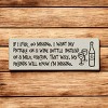 Slickblue Missing Picture on Wine Bottle Sign, 3.5x10 Solid Pine Rustic Wood Plaque, Multiple Colors - 2 of 3