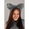 HalloweenCostumes.com    Adult Wolf Costume Kit, Gray/Gray - 2 of 3