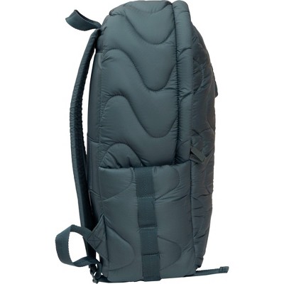 JOAN & DAVID Wave Quilted Puffer Nylon 18 Inch Workbook Backpack 346-SPRUCE One Size — фото 3