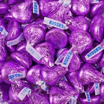 Purple Hershey's Kisses Candy Milk Chocolates