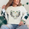 Simply Sage Market Women's Skeleton St. Patrick's Heart Short Sleeve Graphic Tee - 2 of 4