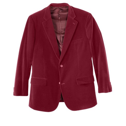 Men's big & shop tall velvet blazers