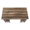 PAGED 47" L Computer Desk, Simple Modern Home Office Desk with 4 Shelves in 2 Different Sizes for Office, Study - 4 of 4