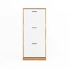 RISOKEYS Shoe Storage with Flip Doors,Storage Organizer for Space Saving, Shoe Storage Cabinet for Entryway - 4 of 4