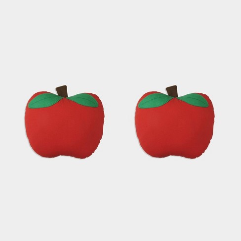 2ct Apple Pillows Bullseye S Playground Target