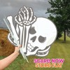 Big Dot of Happiness Scary Skeleton - Big Skeleton Yard Sign Outdoor Lawn Decorations - Halloween Party Yard Signs - 3 of 4