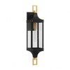 Savoy House Glendale 1 - Light Wall Light in  Matte Black/Weathered Brushed Brass - 2 of 4