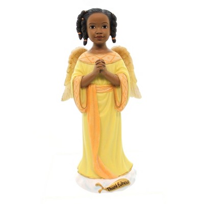 Black Art 7.5" Angels Of Thankfulness Inspiration Celebration  -  Decorative Figurines