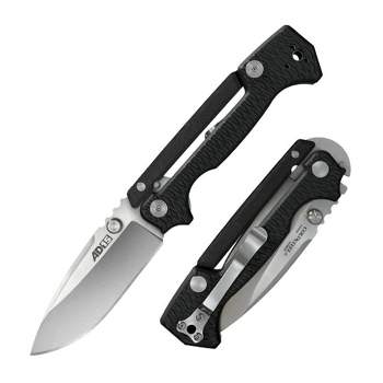 Cold Steel AD-15 3.5-Inch S35VN Blade G-10 Handle Tactical Folding Knife (Black)