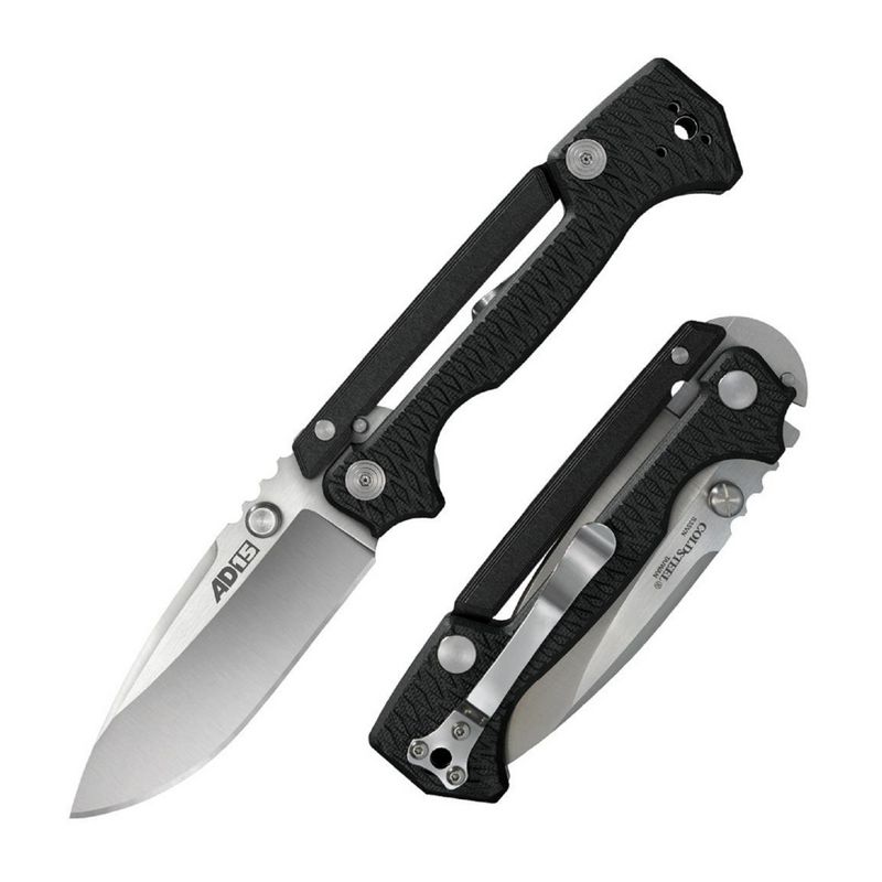 Cold Steel AD-15 3.5-Inch S35VN Blade G-10 Handle Tactical Folding Knife (Black), 1 of 4