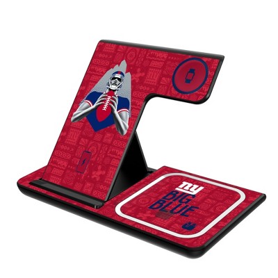 Keyscaper New York Giants 2024 Edition 15-Watt 3 in 1 Charging Station