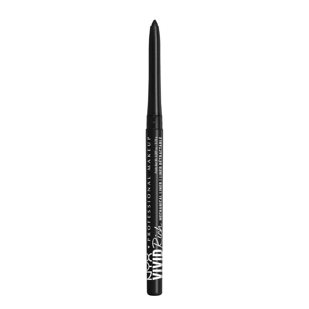 Photos - Other Cosmetics NYX Professional Makeup Vivid Rich Mechanical Eye Pencil - 16 Always Onyx 