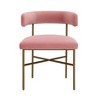 TOV Furniture Kim Velvet Dining Chair - 3 of 4