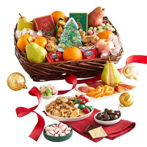 GreatFoods Holiday Gathering Fruits and Sweets Basket - 1 of 3