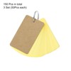 Unique Bargains Memory Learning Office Blank Index Cards with Ring 150 Pcs - 3 of 4