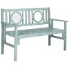 Piedmont Folding Bench - Outdoor - Safavieh - 2 of 4