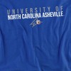 University of North Carolina Asheville Official Stacked Adult T Shirt, Royal Blue - image 2 of 4